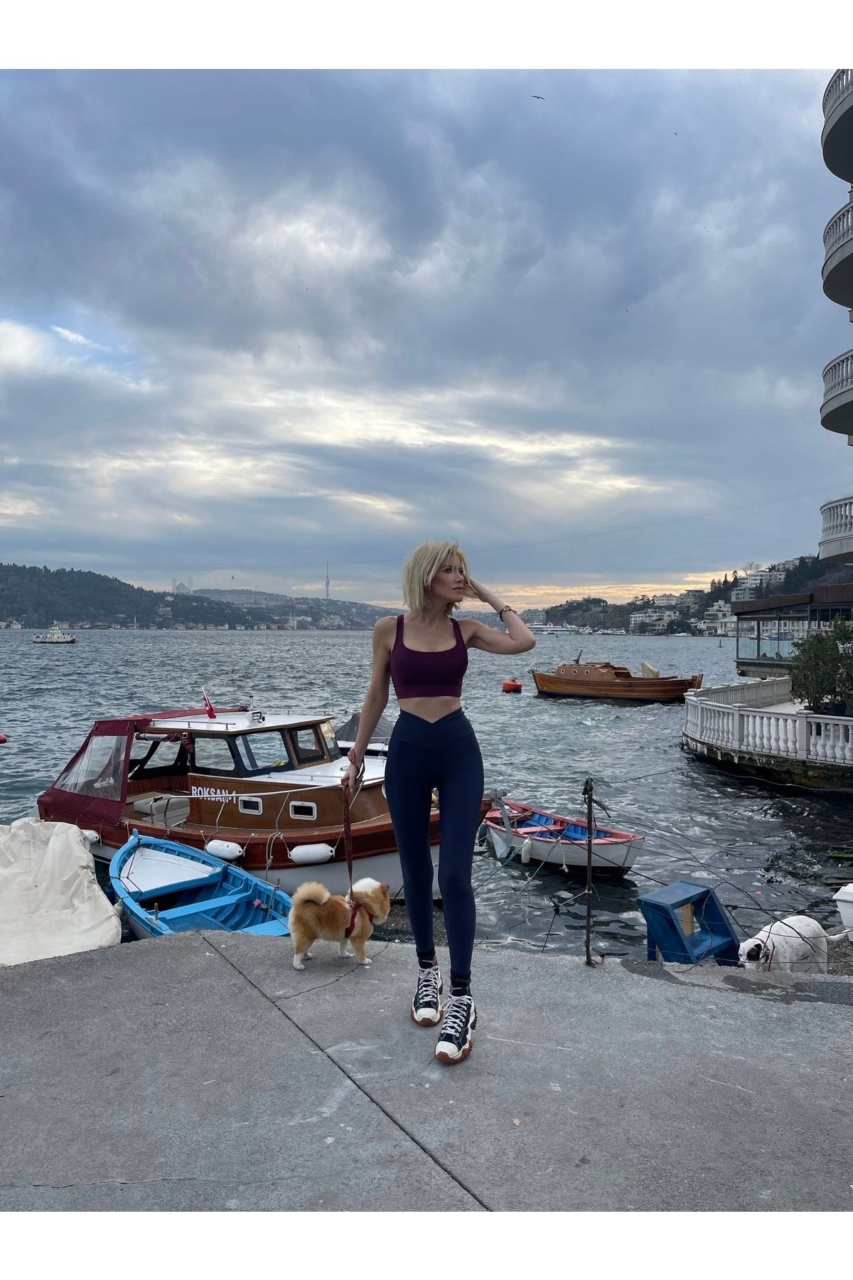 Seja Melina Lacivert Tayt