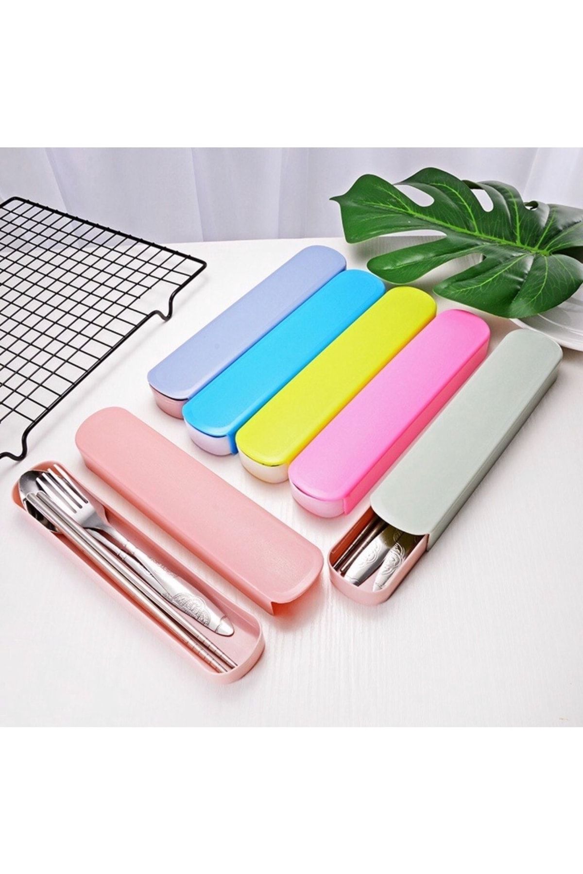 Taşınabilir Paslanmaz Chopstick Set