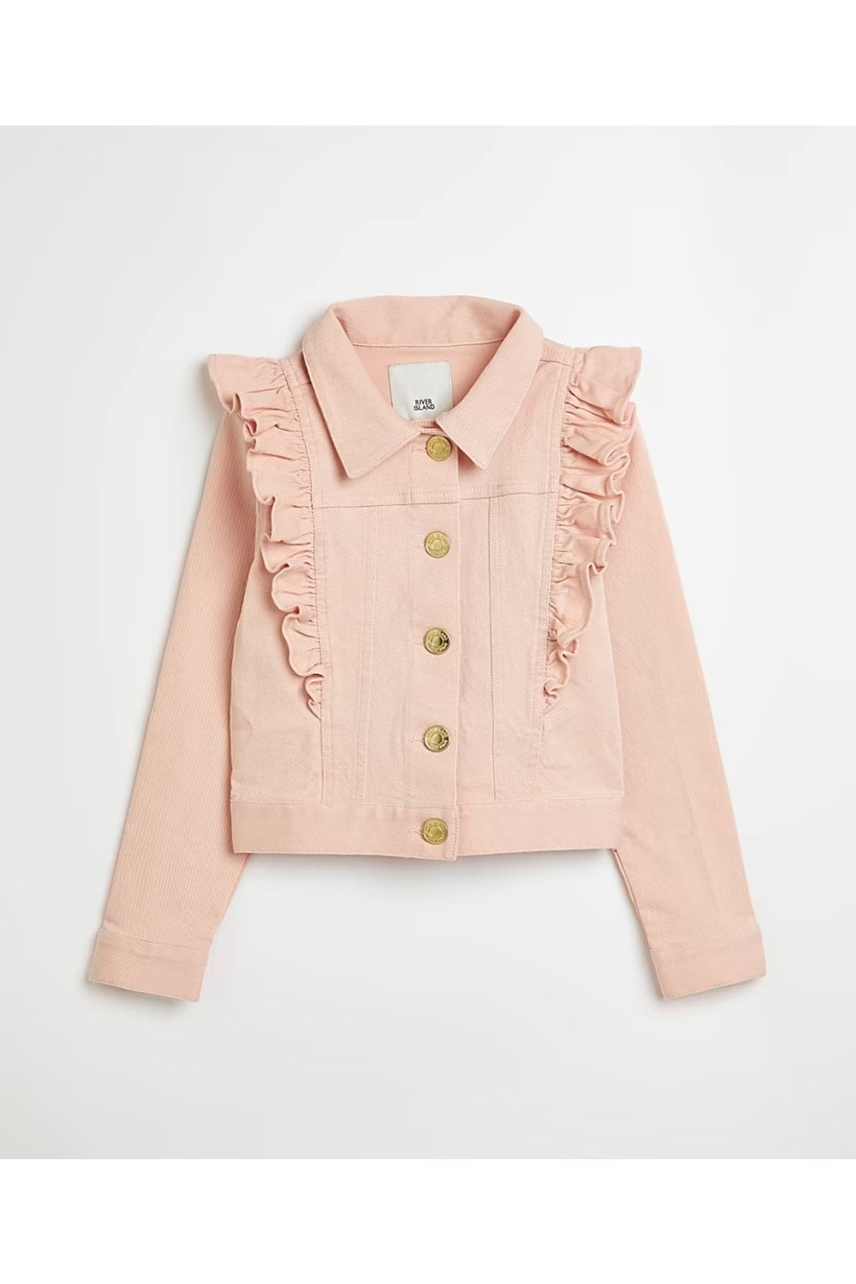 River Island Jacket Pink Classical Trendyol
