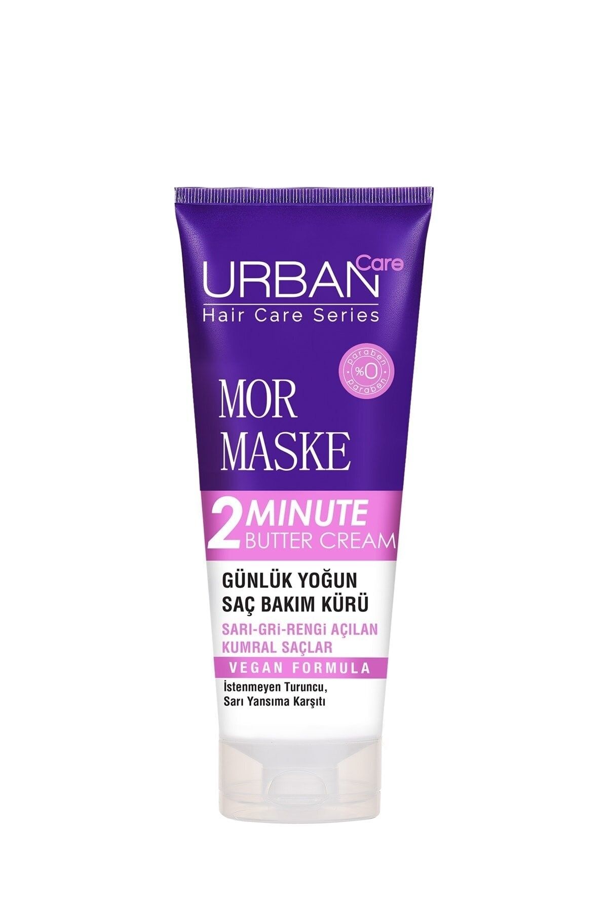 Urban Care ماسک مراقبت موی بنفش تنظیم کننده رنگ 200 میلی لیتر