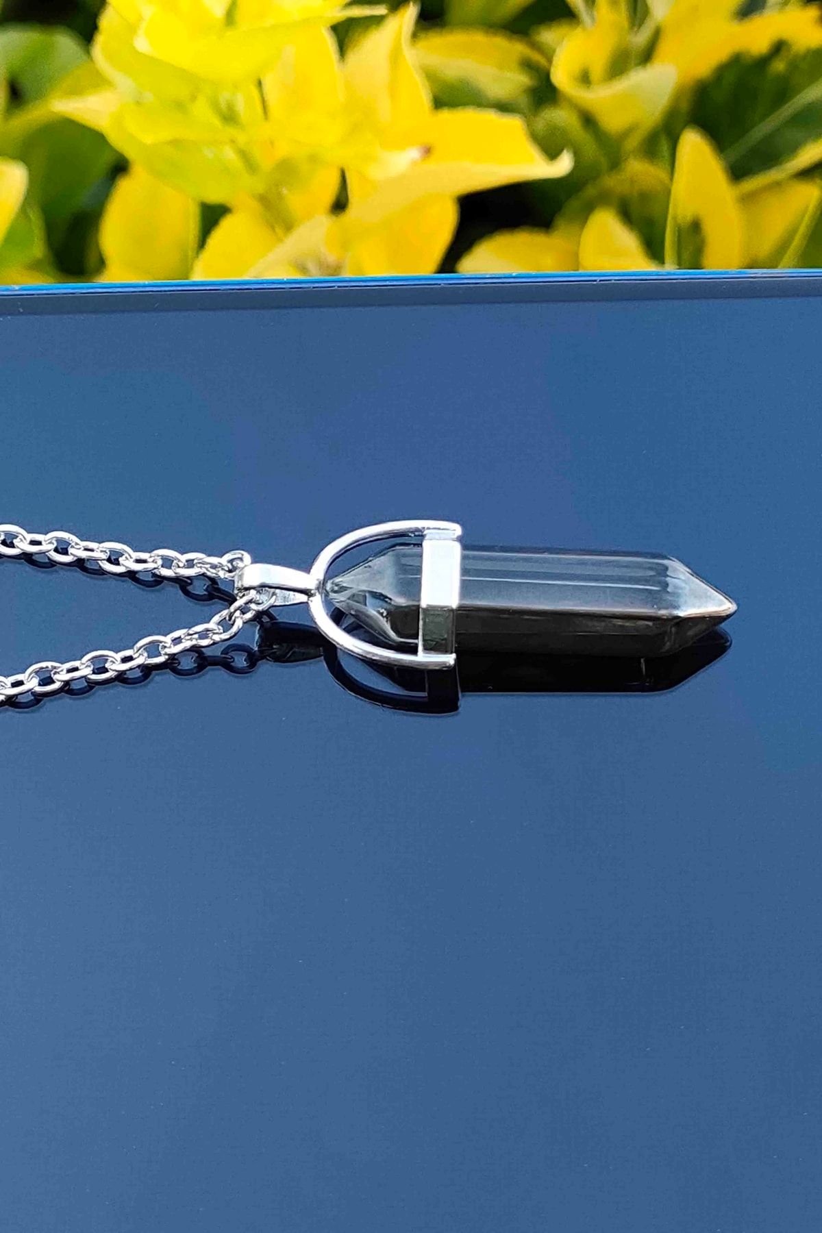 Black onyx shop necklace women's