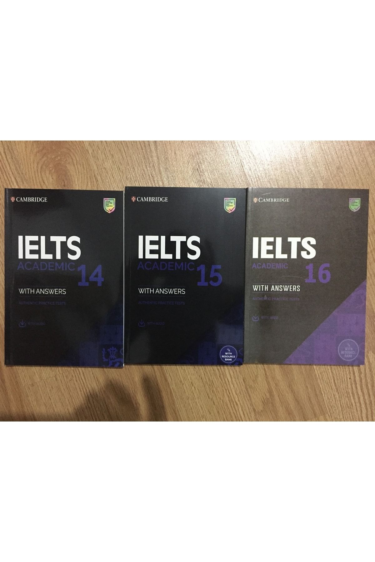 IELTS academic 14,15,16 with CD-ROM