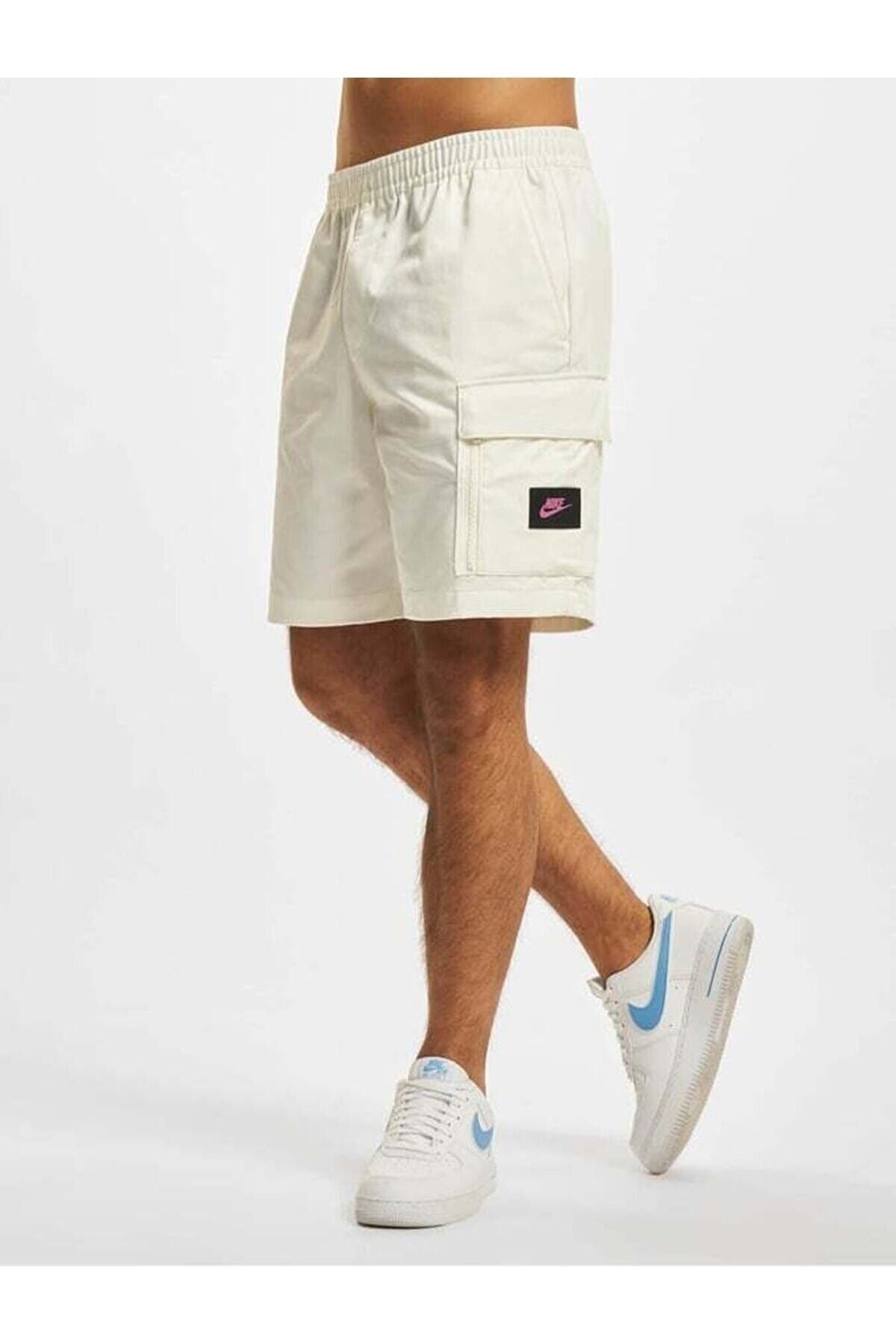 Nike sales cream shorts