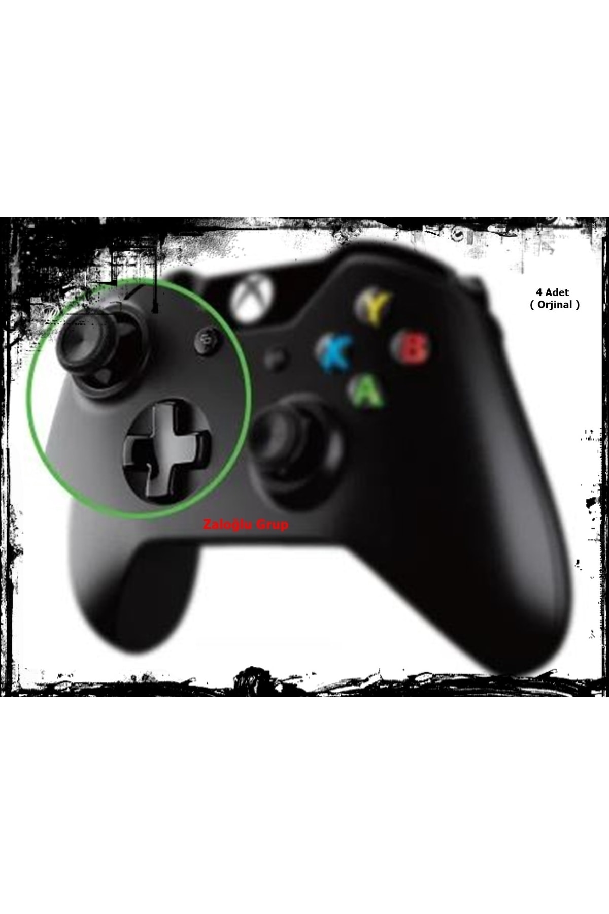 4 Adet Xbox One S/x Ve Xbox S/x Analog Topuz Stick Cap Başlık 5