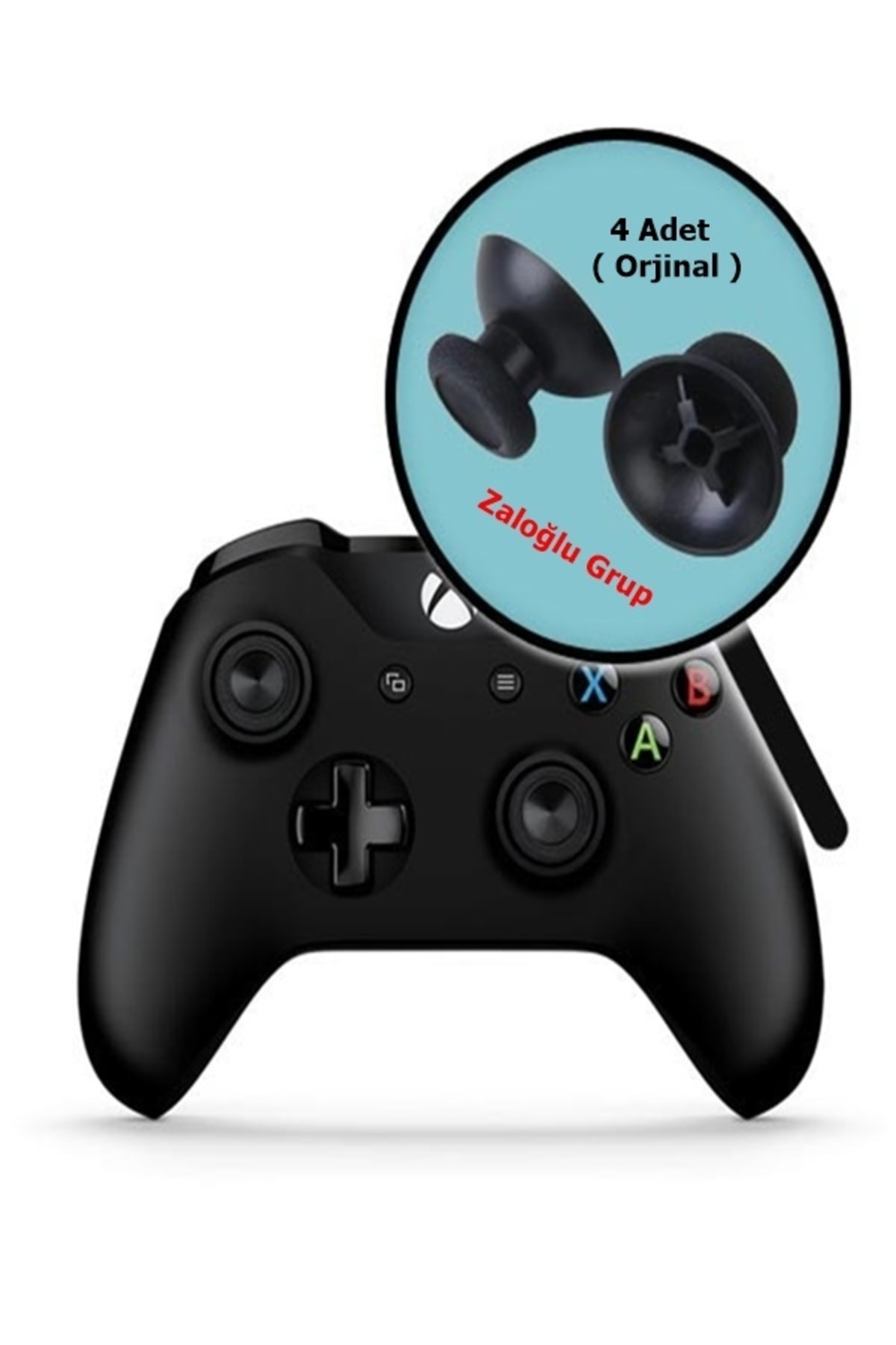 4 Adet Xbox One S/x Ve Xbox S/x Analog Topuz Stick Cap Başlık 7