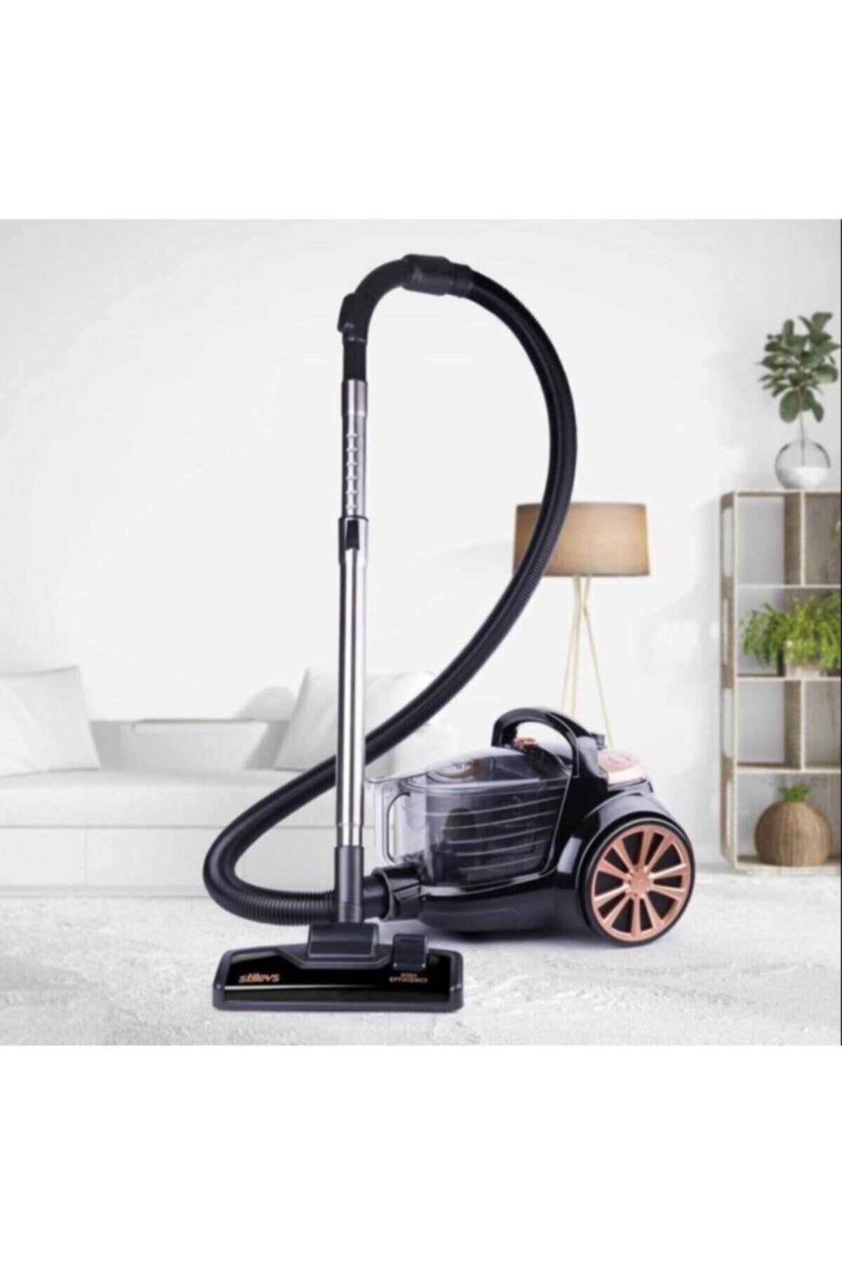 Spectron Bagless Vacuum Cleaner Black Copper 8681344123024