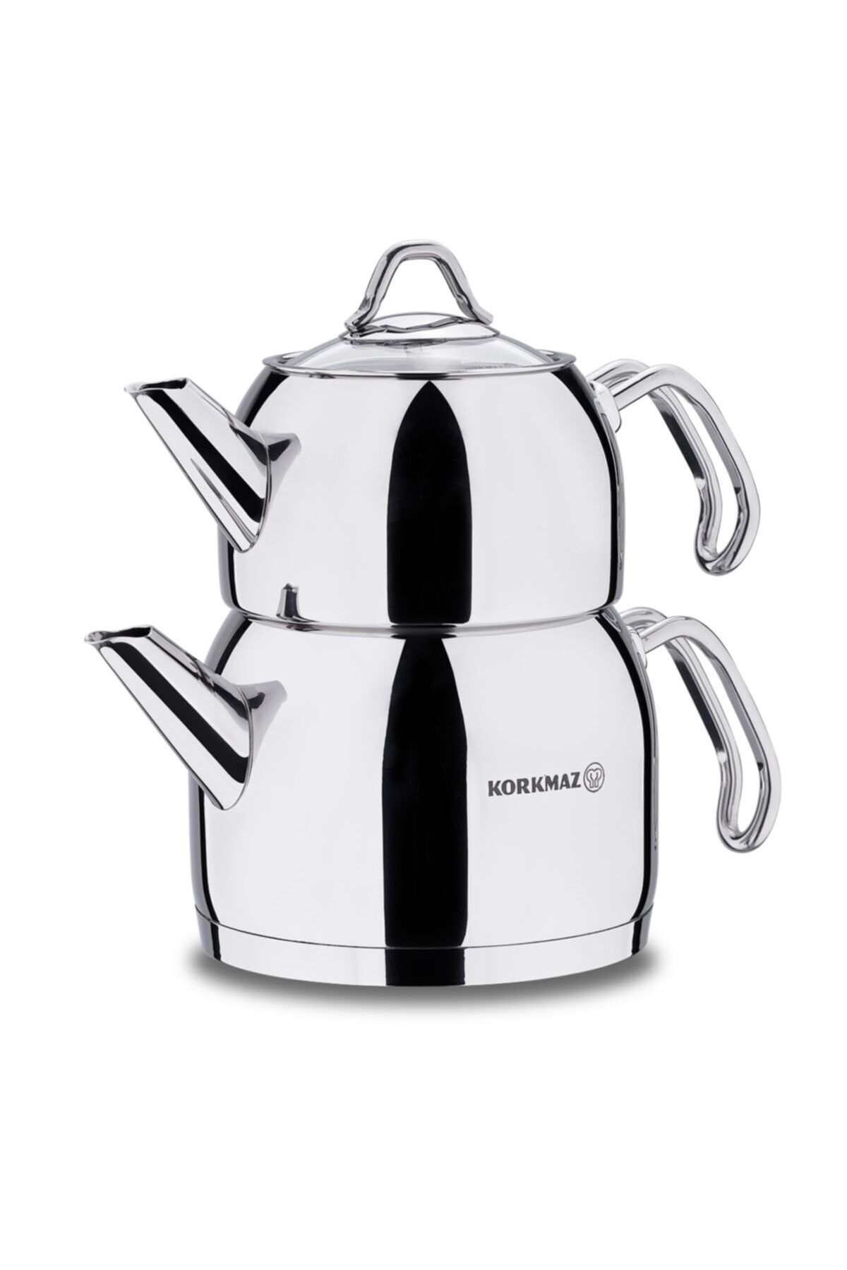 KORKMAZ-Provita Maxi Teapot Set - 2 lt A105 and Coffee Pot Set A122 1