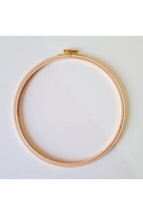 26 Cm Çapında Ahşap Vidalı Kasnak 6509