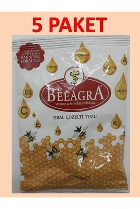 Atarlar Arıcılık Beeagra Arı Vitamini 100 G (5 Paket) BEEAGRA5