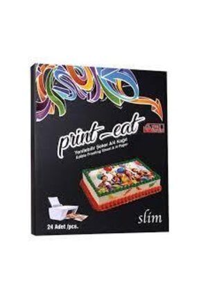Yenilebilir Şeker Pasta Resim Kağıdı A4 24 Adet ZIVIR006