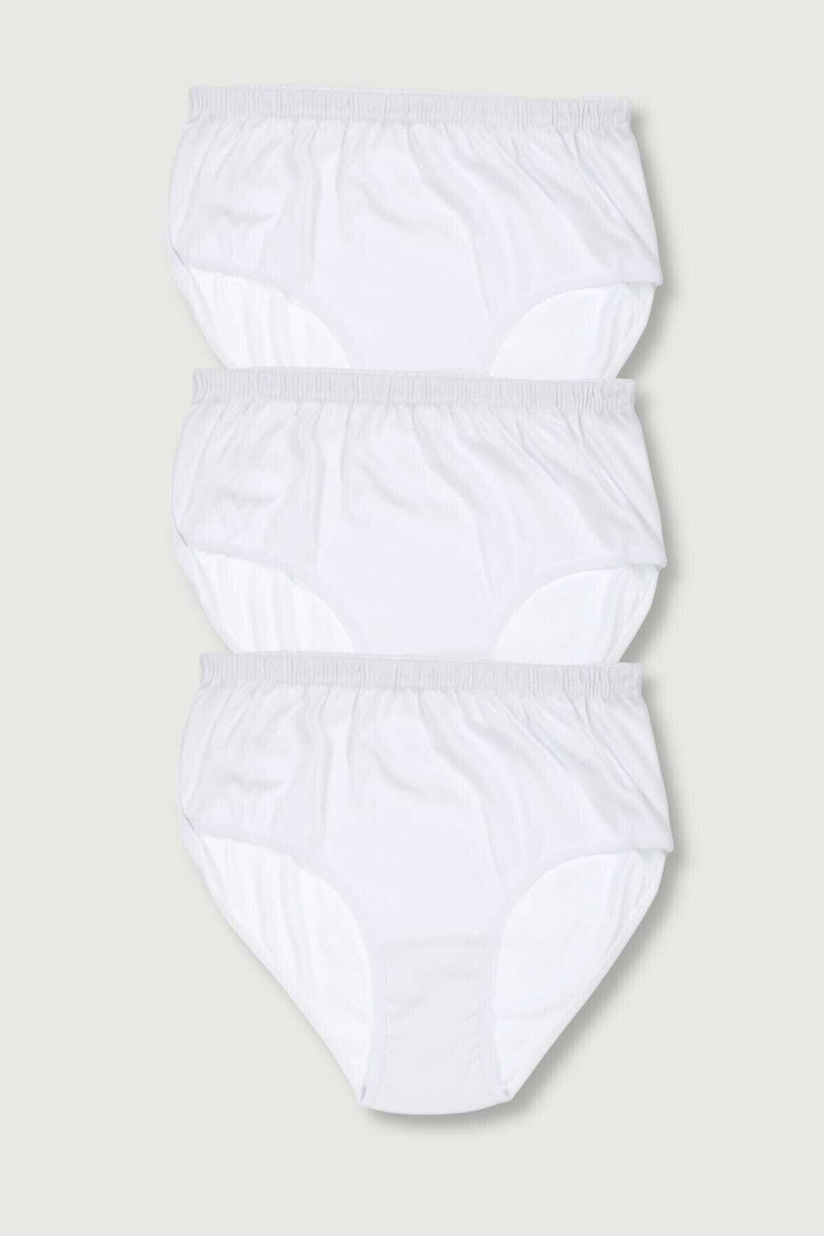 Tutku-Pack of 6 Women's Ribana Bato Panties 922-923 8