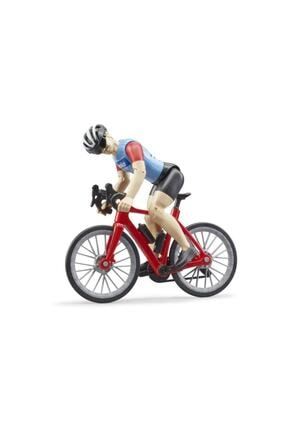 Beyaz Bisiklet ve Bisiklet Sürücüsü Br63110 BR63110