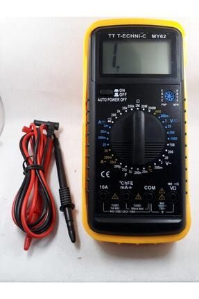 Tt-technic My62 Dijital Multimetre Ölçü Aleti TEKNK-096
