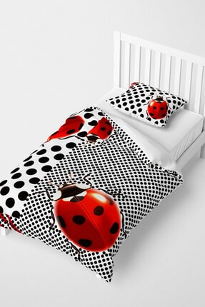 Monohome Ladybug Naturel Tek Kisilik Nevresim Takimi Fiyati Yorumlari Trendyol