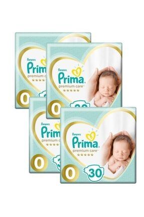 Premium Care Prematüre Bebek Bezi 0 Beden 30 X 4'lü 0 - 3 Kg 120'lı 466679-4