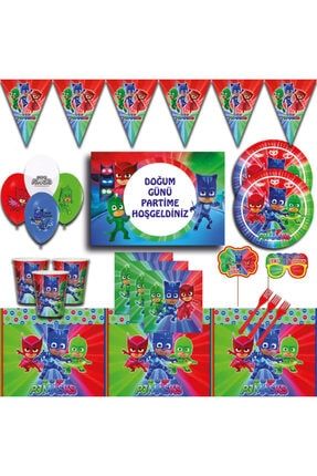 Afişli Doğum Günü Parti Malzemeleri Seti 16 Kişilik pkapj0002