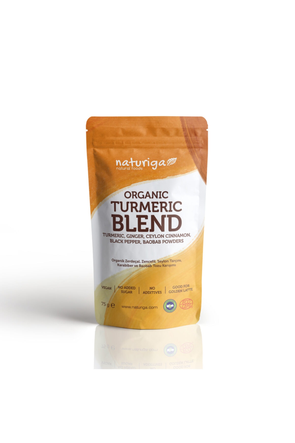 naturiga organik zerdecalli karisim altin sut karisimi 75 gr fiyati yorumlari trendyol