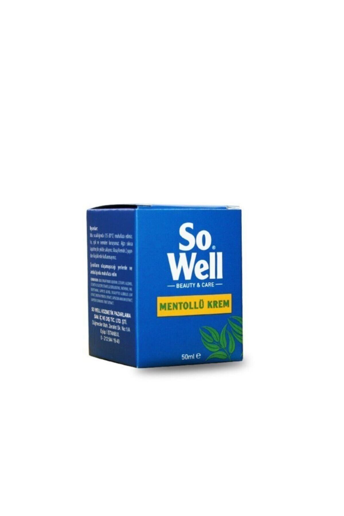 sowell mentollu masaj kremi 50 gr fiyati yorumlari trendyol