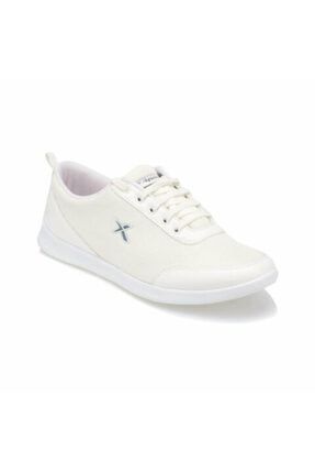 Beyaz Bağcıklı Sneakers Spor Ayakkabı 1811070138