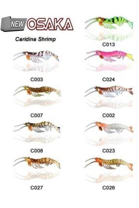 Caridina Shrimp 7.62cm 6.5g Silikon Karides MTLOsk762