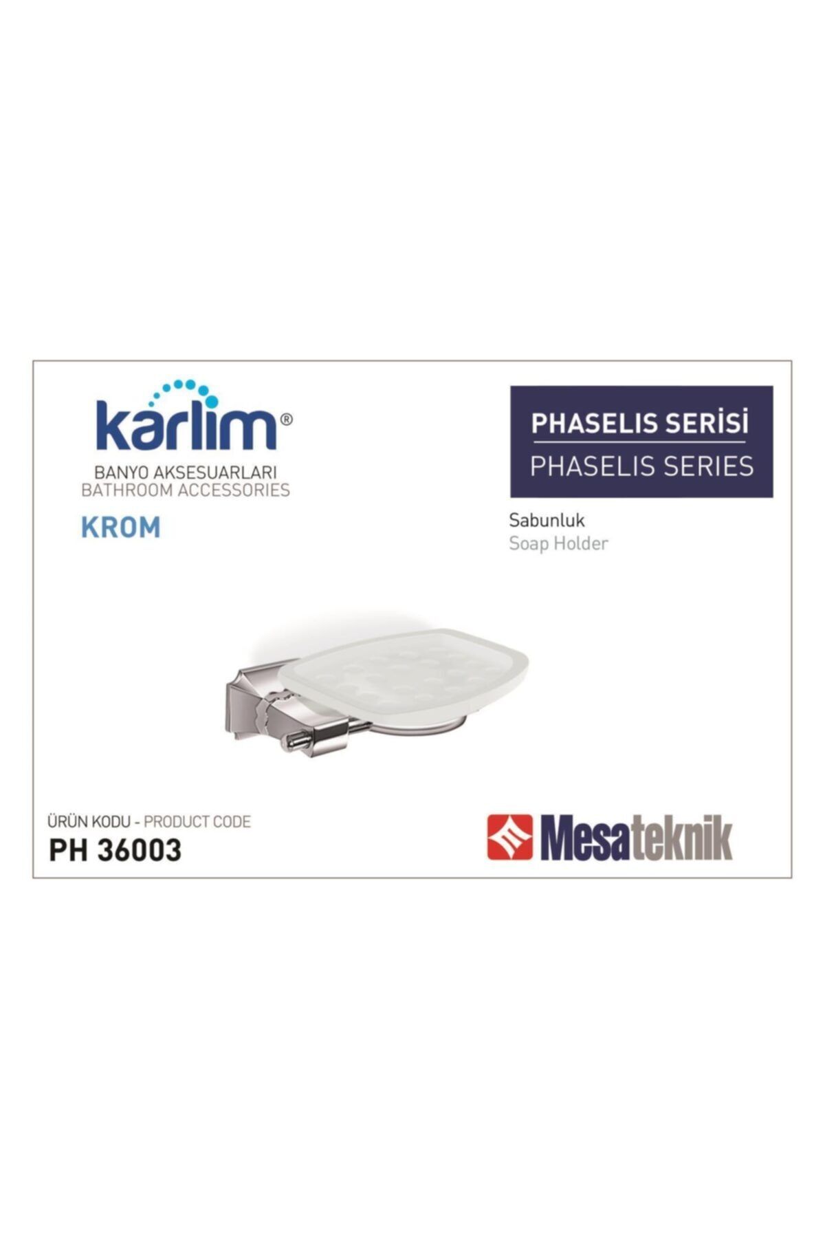 Mesateknik-Dozator de săpun din seria Chrome Karlim Phaselis 2