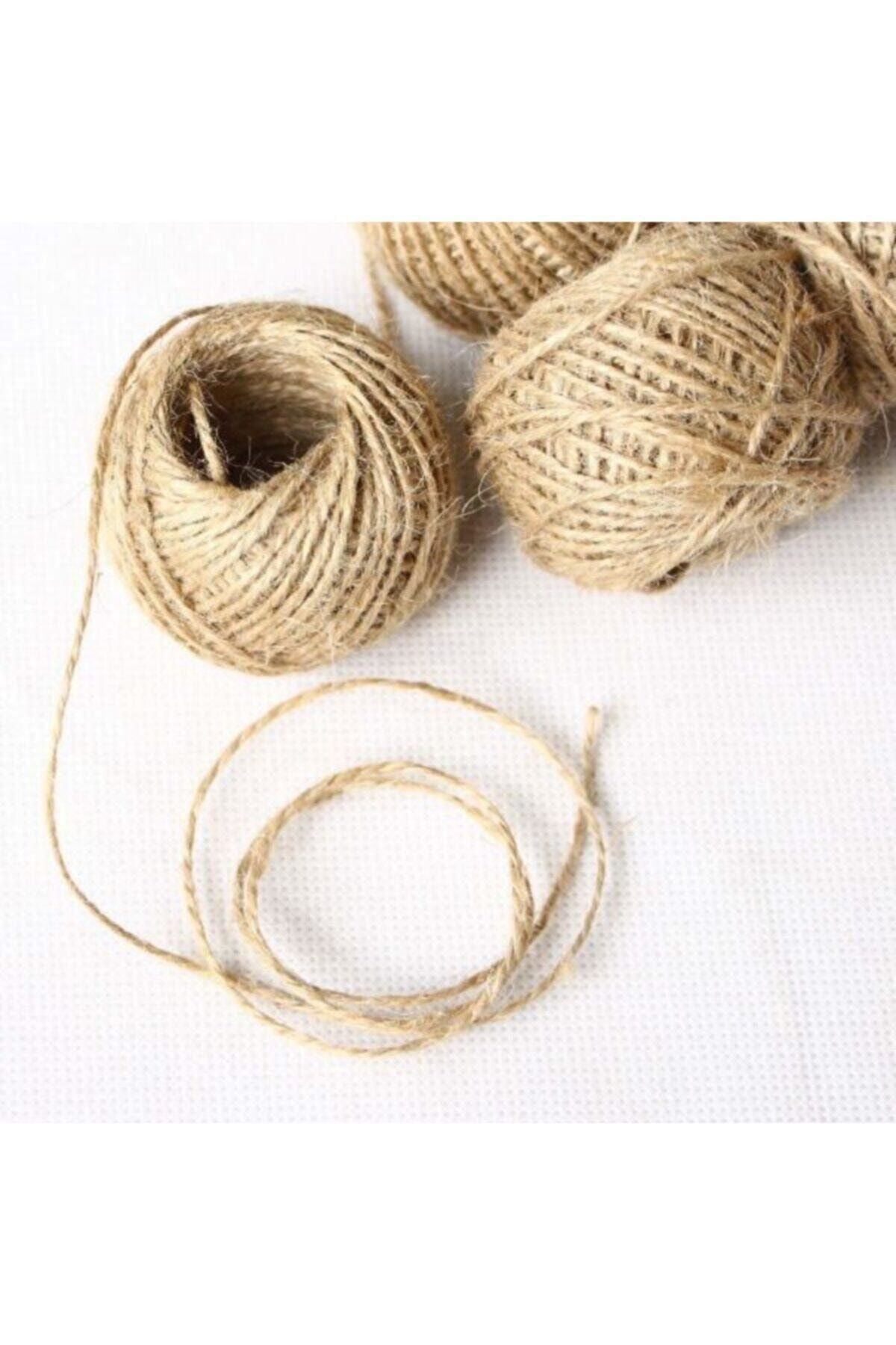 İpsan-100 Meters 2 Pieces Jute String Straw String 2