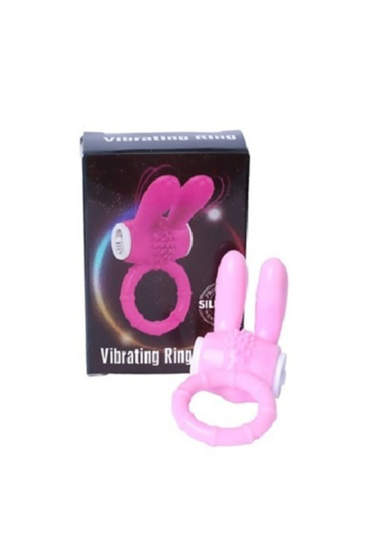 Rabbit Titreşimli Penis Halkası Klitoral Stimülatör