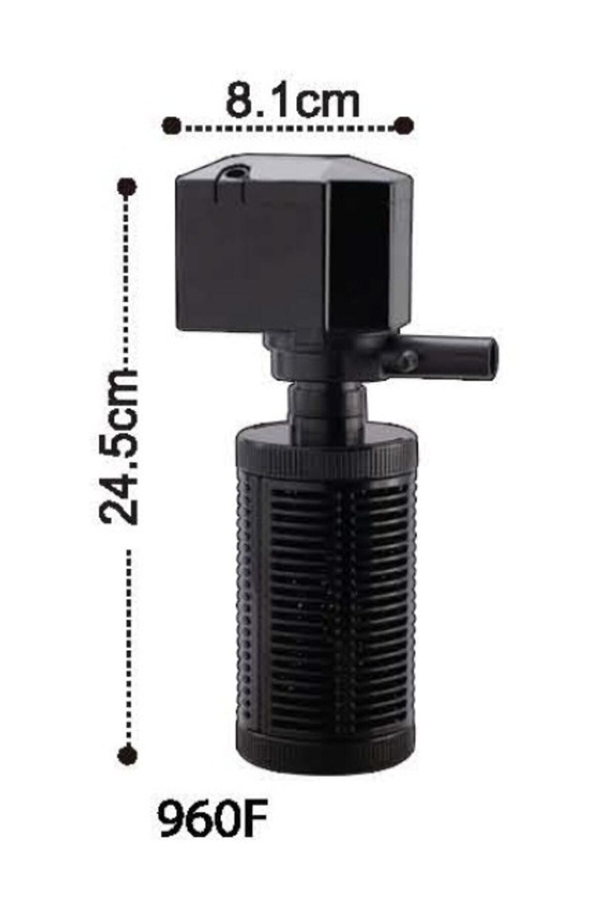 petgarden akvaryum ic filtre 900 l h