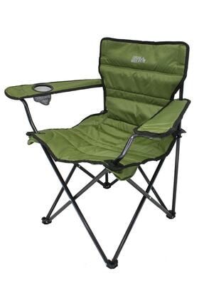 Quatro Katlanır Lüks Kamp Sandalyesi - Balıkçı Sandalyesi (yeşil) QBP-Y