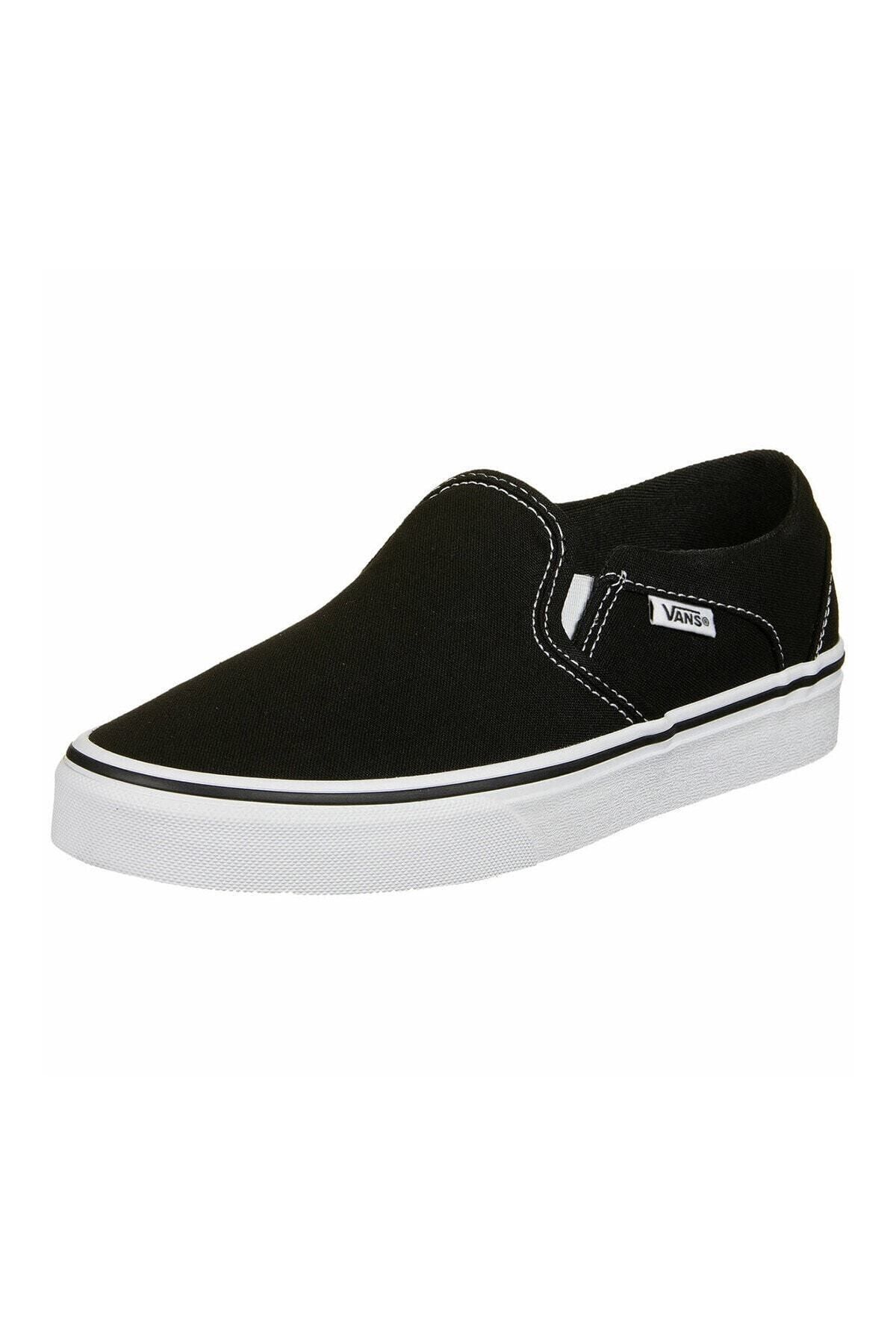 WM Asher Unisex Shoes Casual VN0A32QM1871 مشکی/سفید Vans