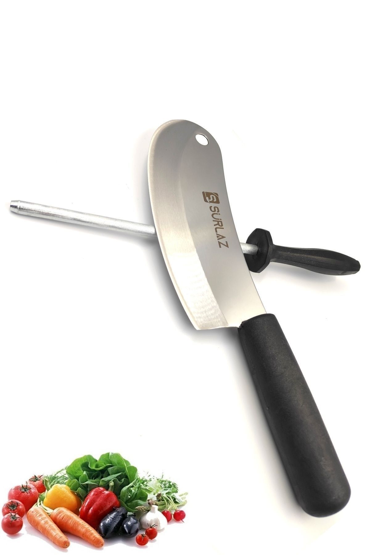 SürLaz-Armor Knife Onion Cleaver Set with Sharpening Table 2