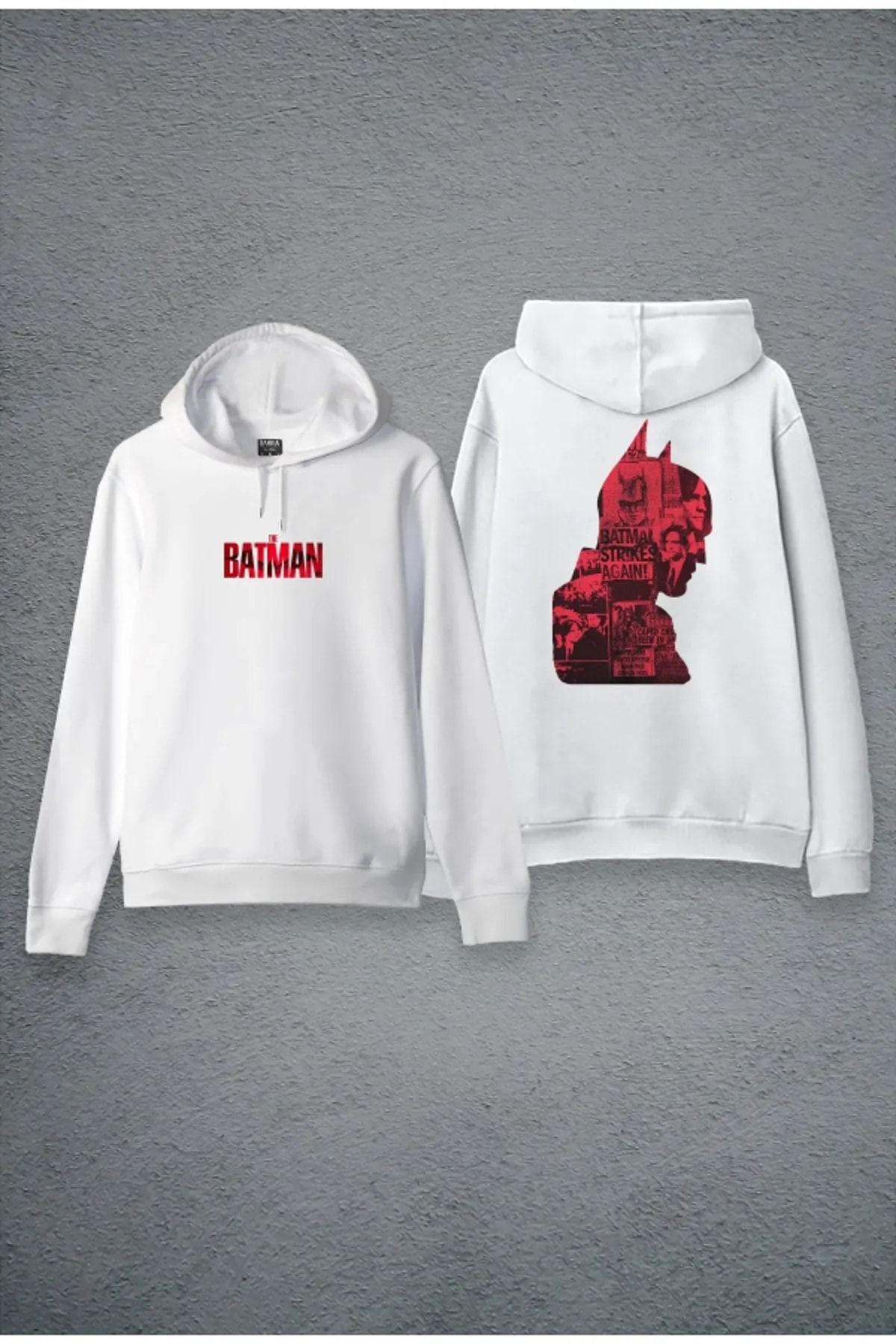 zip moda Batman 2022 Dark Knight Printed Hoodie Unisex Sweatshirt
