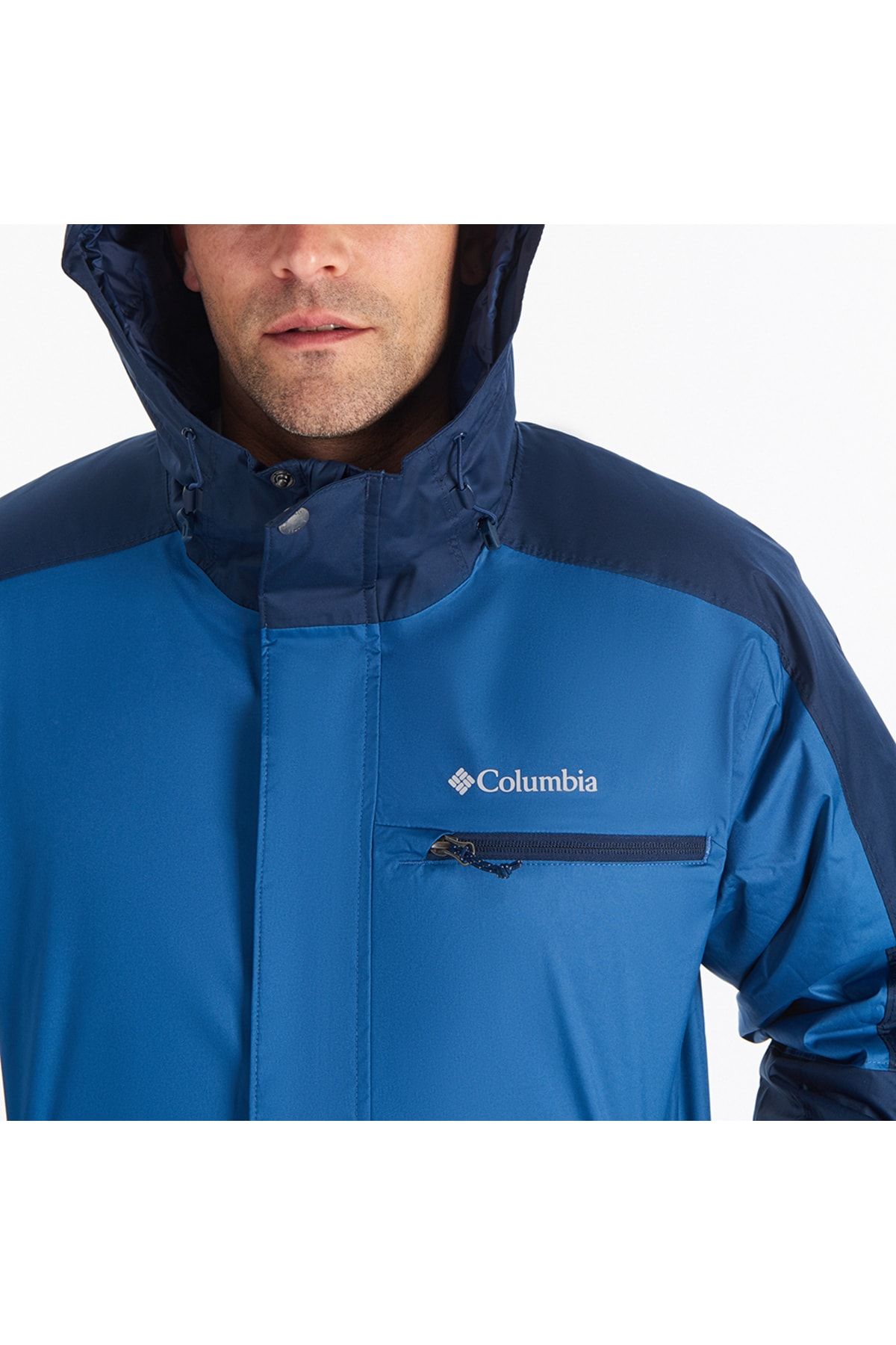 Blue columbia coat new arrivals