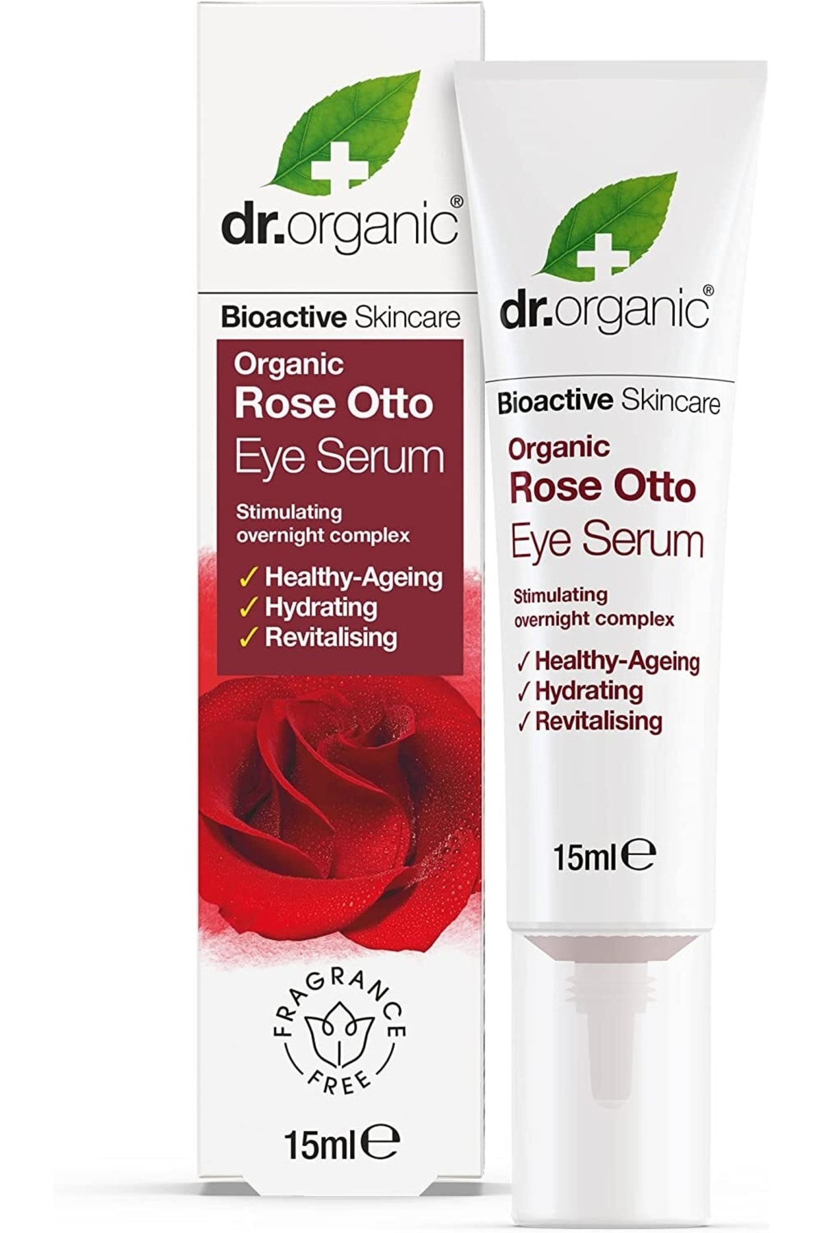 Dr. Organic Rose Otto Kırışıklık Karşıtı Göz Kremi 15 ml Vegan