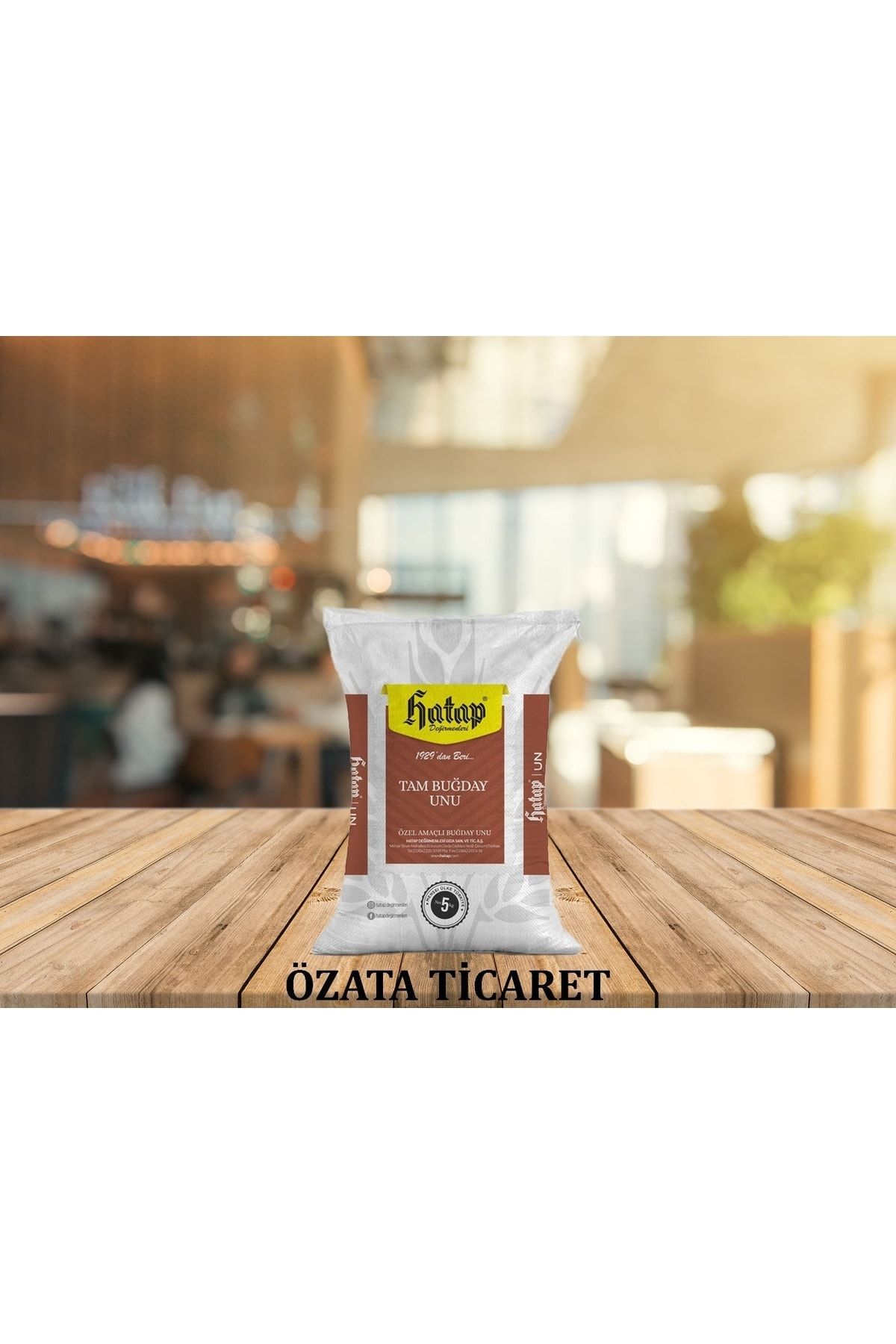 Hatap Tam Buğday Unu 5 Kg