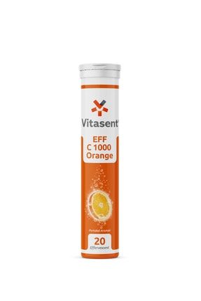 Efervesan C 1000 Mg 20 Tablet Vitasent C 1000 Orange