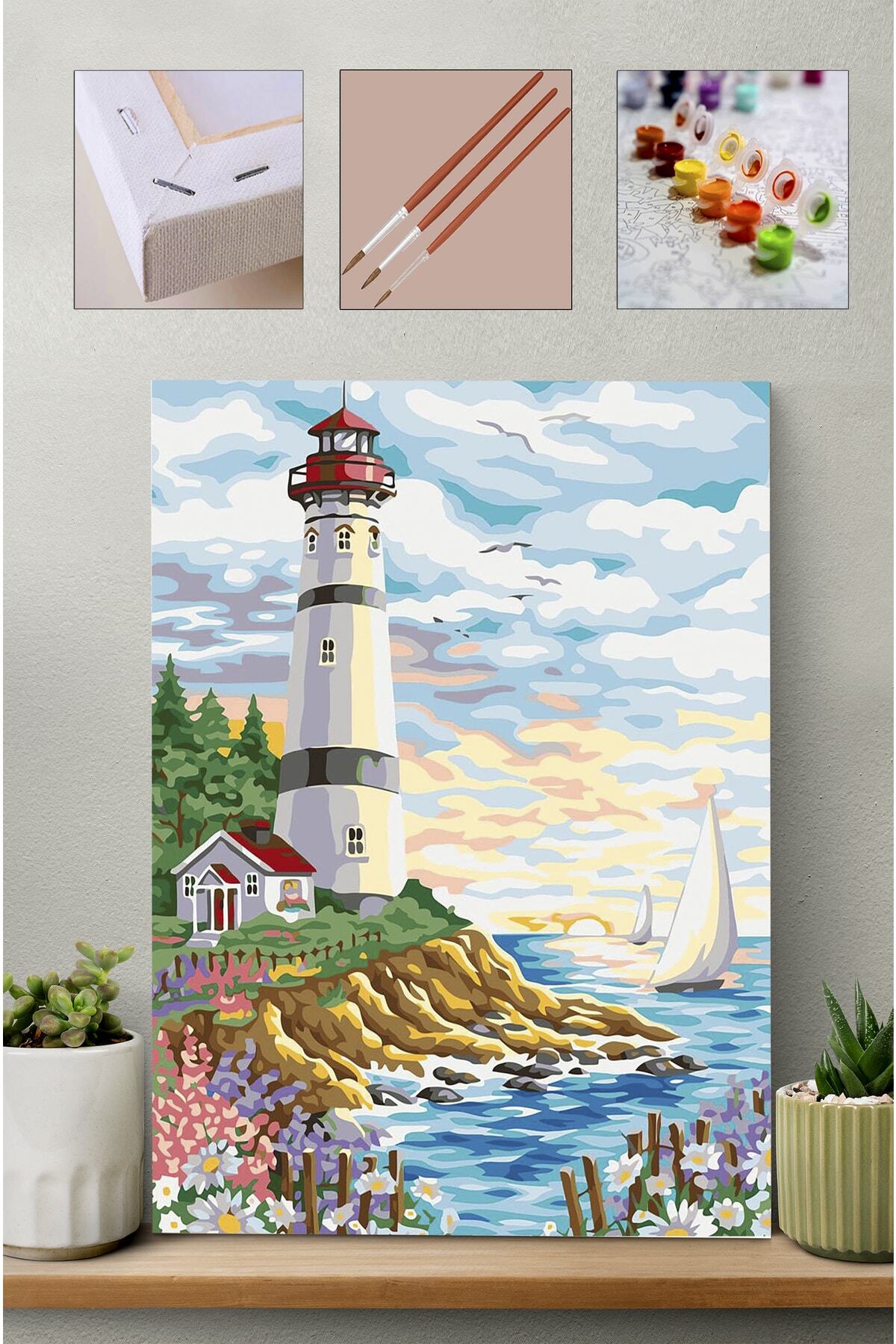 Carmen Sayılarla Boyama Kiti - Deniz Feneri