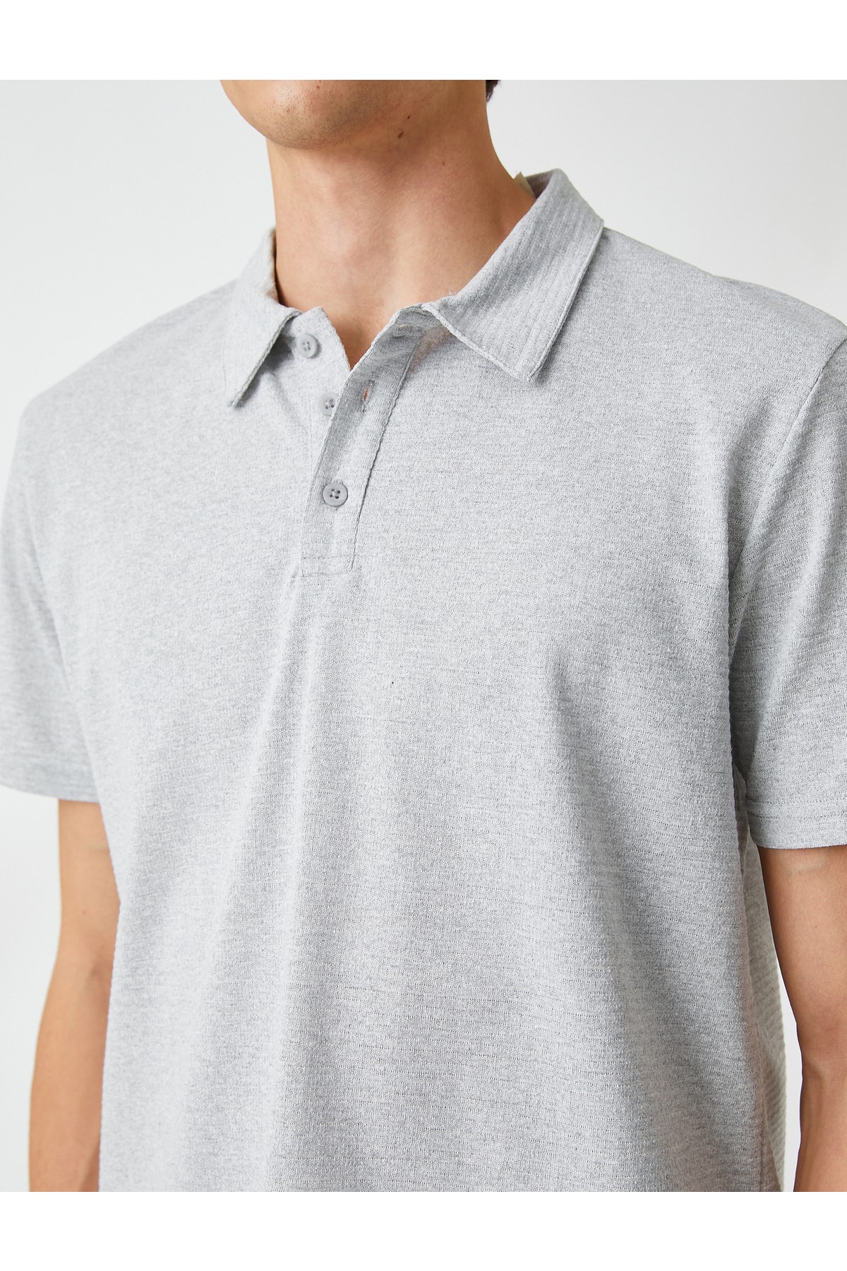 تیشرت یقه پلو مردانه کوتون ترکیه | 3SAM10012MK - تصویر 5