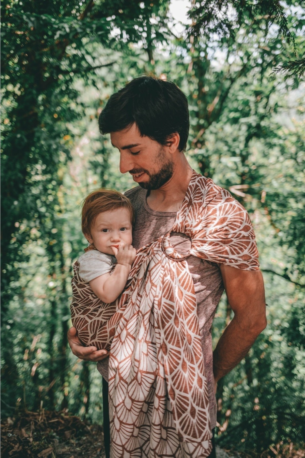 Neko Halka Sling - Mocha fotoğrafı 7 (önizleme)