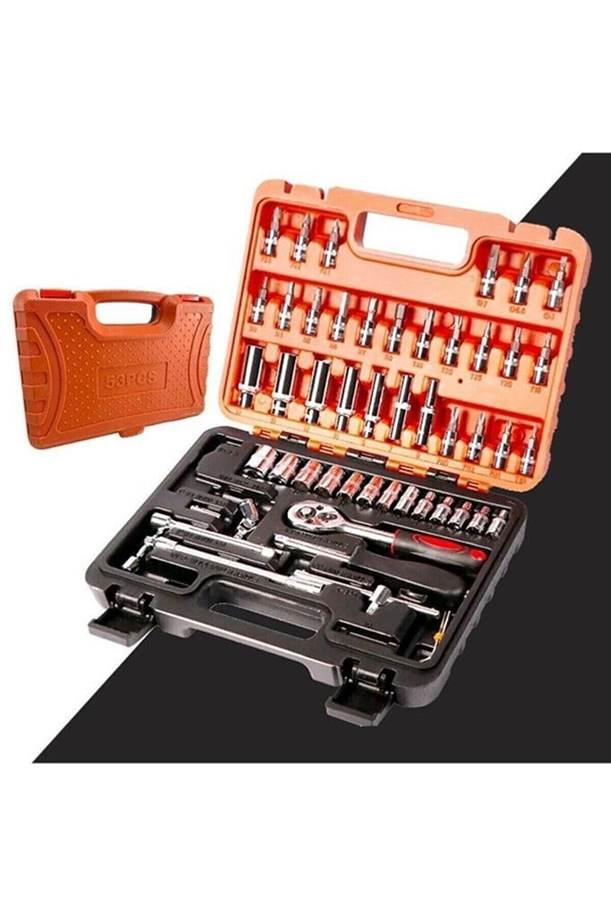Newstar-53 Piece Socket Wrench Set with 1/4 Ratchet Bits and Bits Set Full Set 2