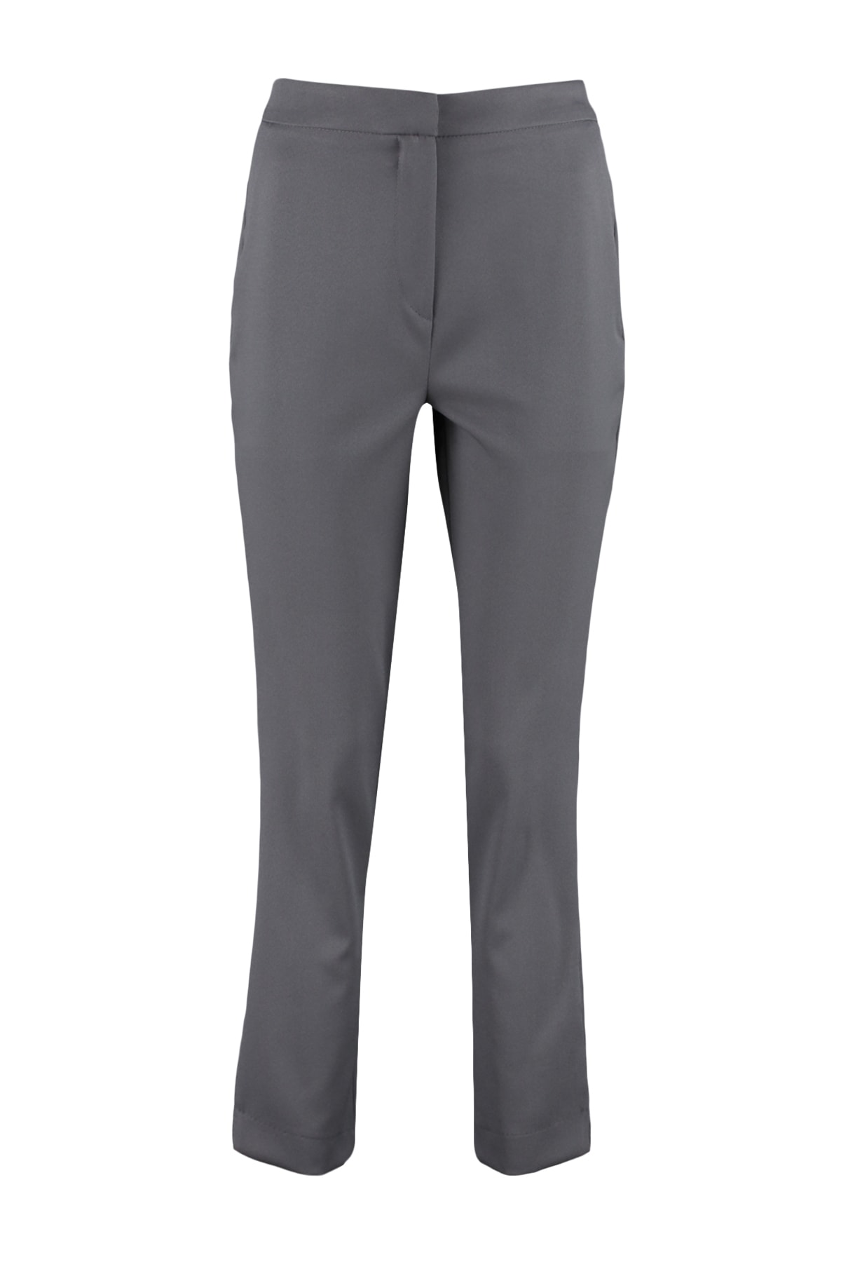 TRENDYOL Damen Zigarettenhose In Schwarz – Enganliegende Stretch-Hose Aus 100% Polyester | Modellgröße S/36