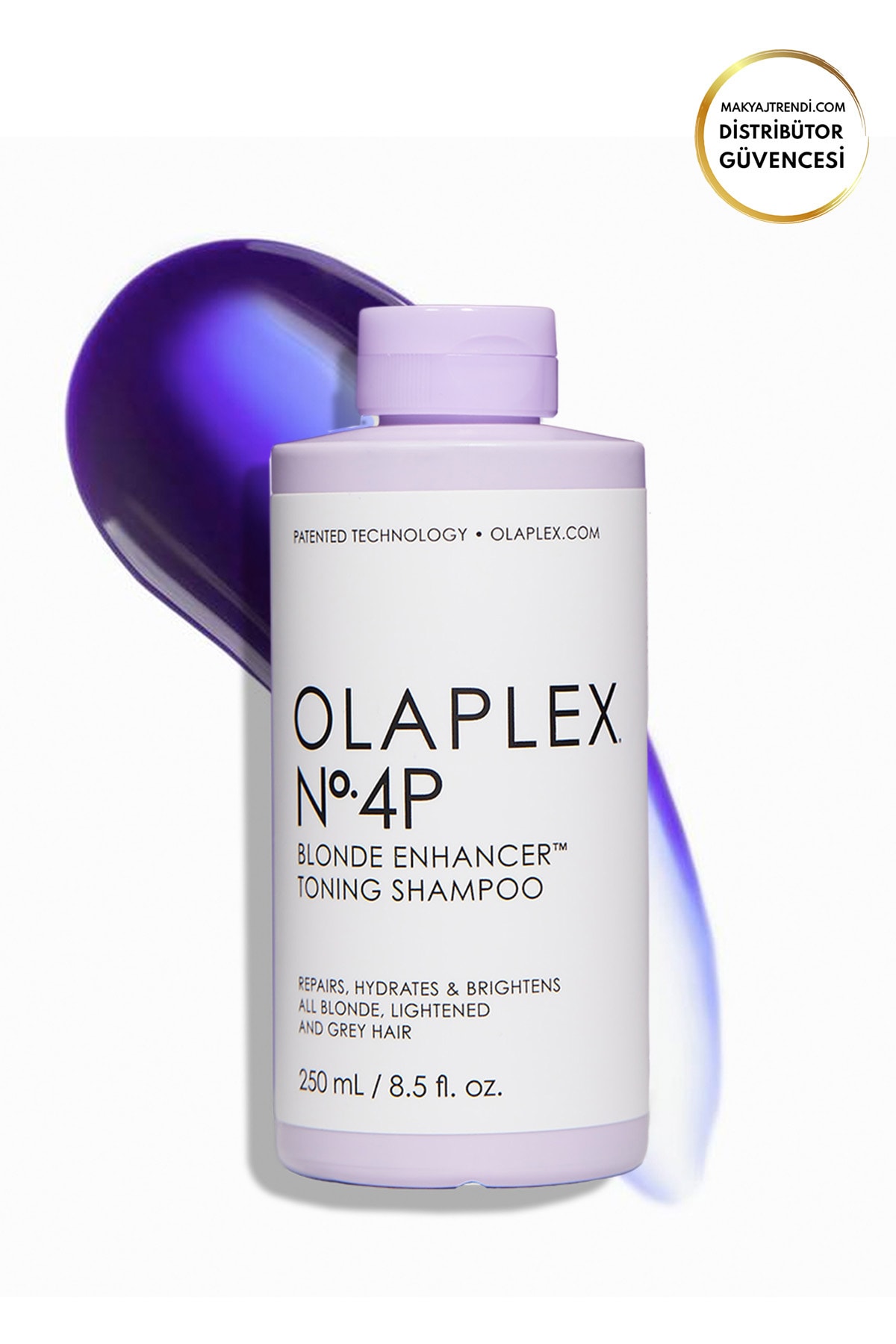 Olaplex Nº.4p Blonde Enhancer Toning Shampoo - Renk Koruyucu & Bağ Güçlendirici Mor Şampuan