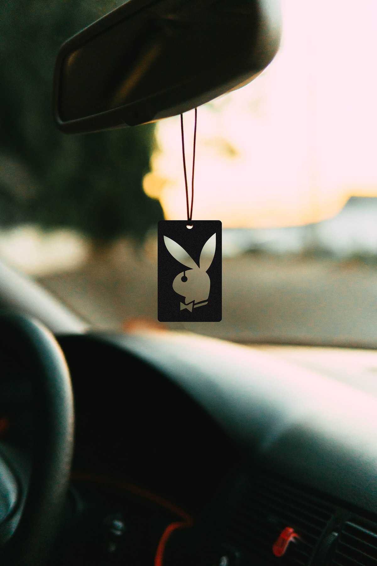 Oyunzu Araba Süsü Metal Playboy Tavşandikiz Aynası Süsü Hediyelik