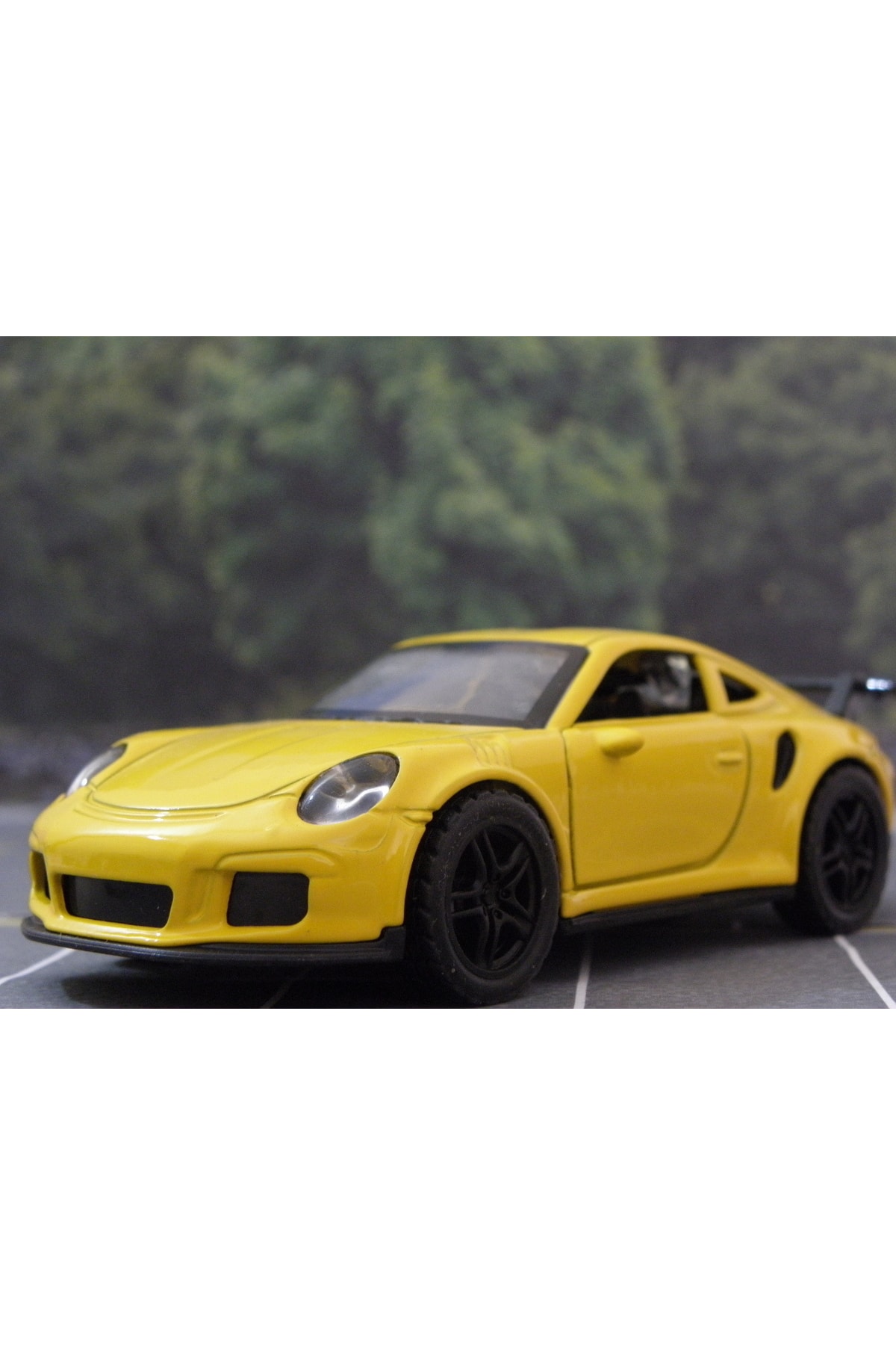 KOLEKSİYON ARABA Porsche 911 Diecast Metal Çek Bırak Oyuncak Araba
