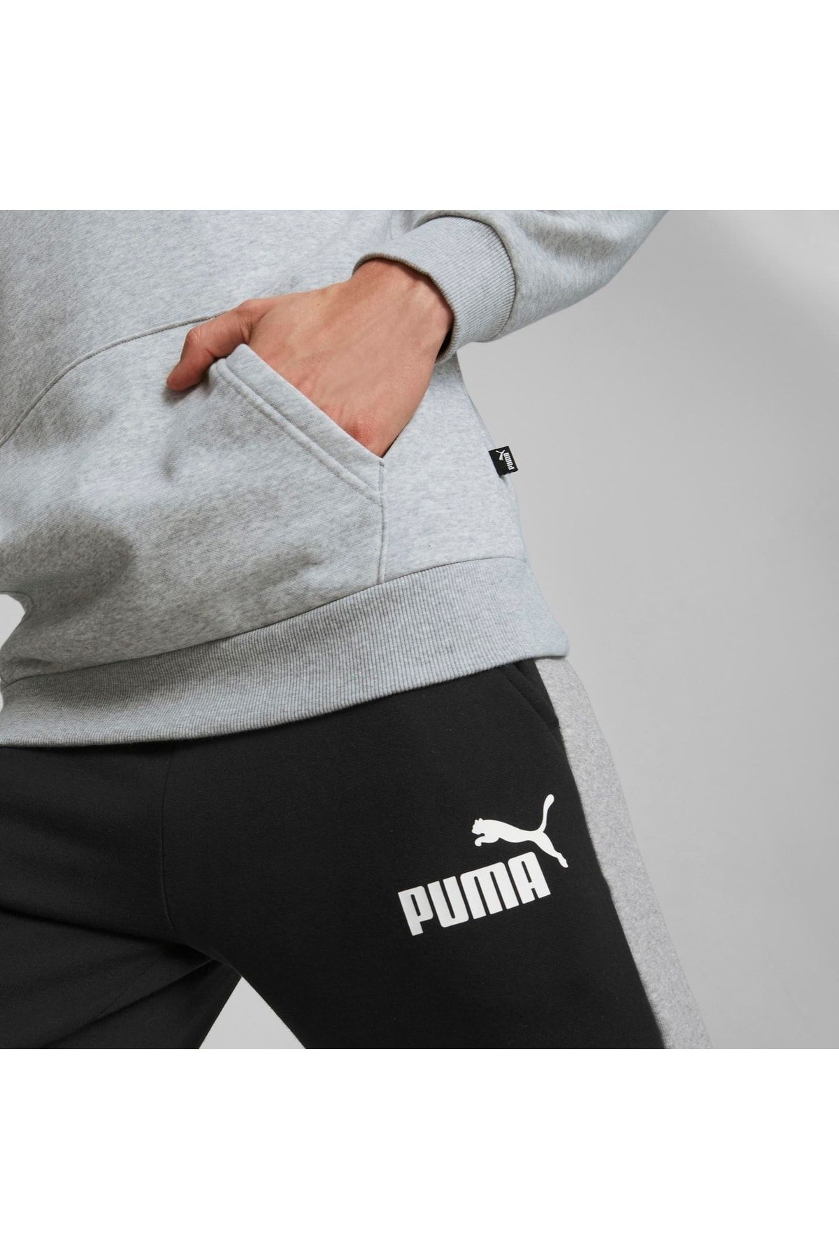 Puma Sports Sweatshirt Gray Trendyol