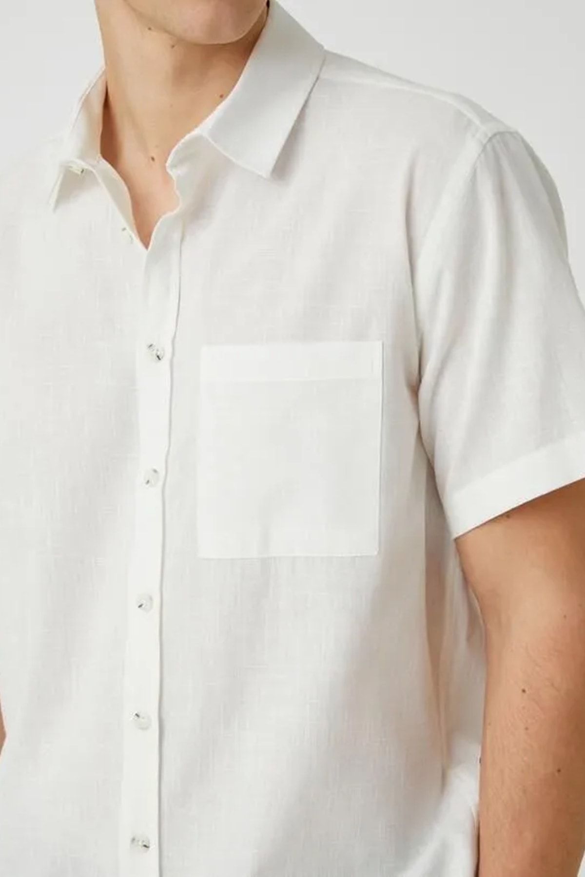 پیراهن مردانه کوتون | 3SAM60001HW001 Koton - Image 4