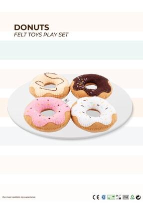 MOTHER AND TOYS Keçe Oyuncak - Donut Oyun Seti - Felt Toys - %100 El Yapımı