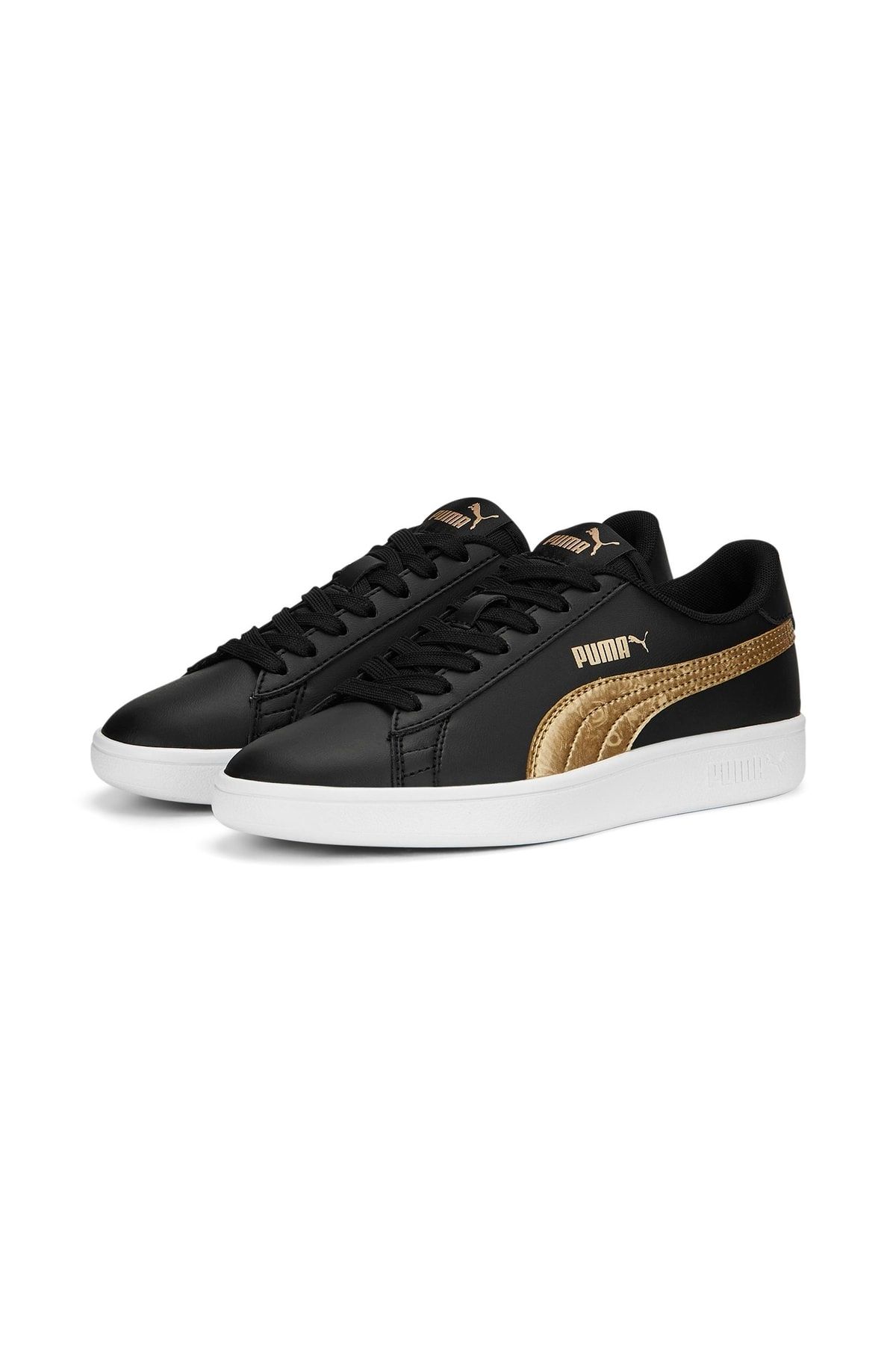 Puma smash v2 best sale gold