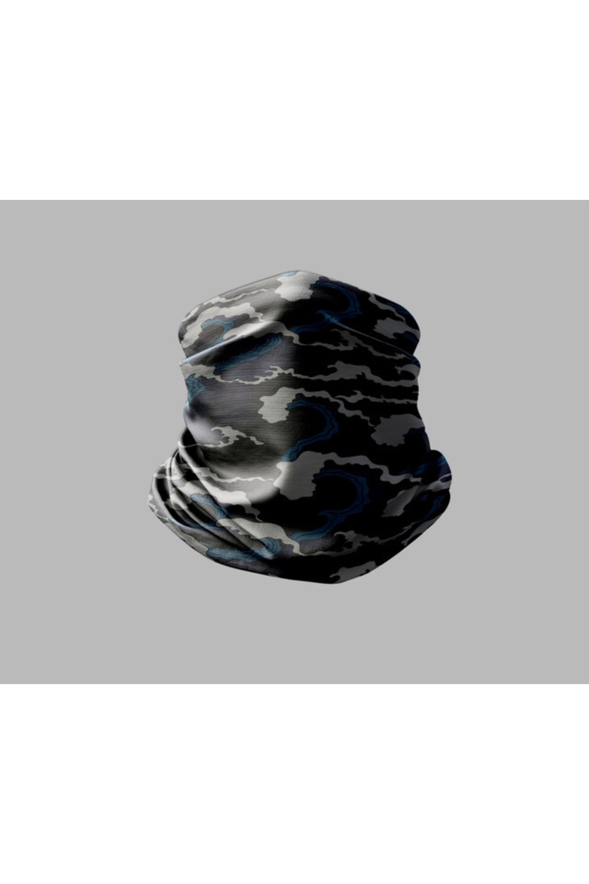 Buffalo Kamuflaj Tasarımlı Motorcu Buff Maske Outdoor Boyunluk Unisex Bandana