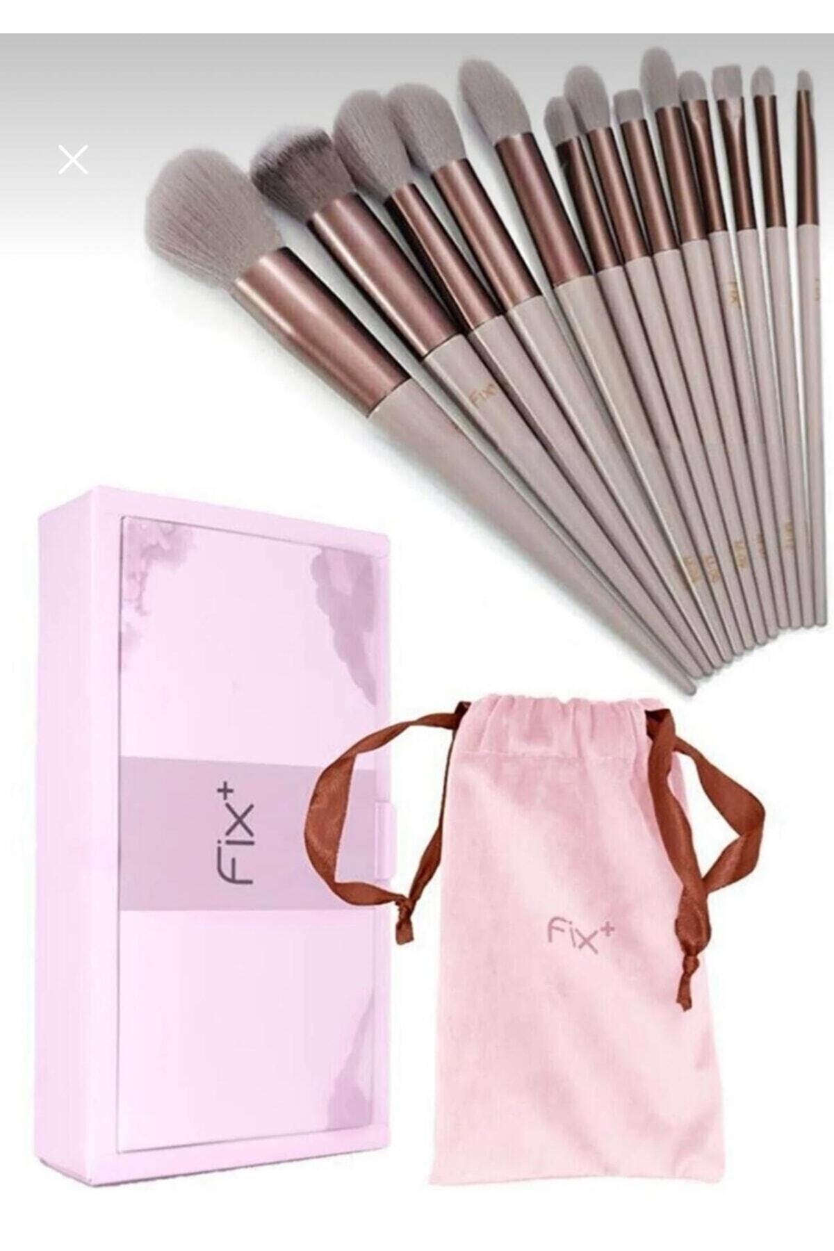 Lady Beauty 13 Lü Fırça Seti Pembe
